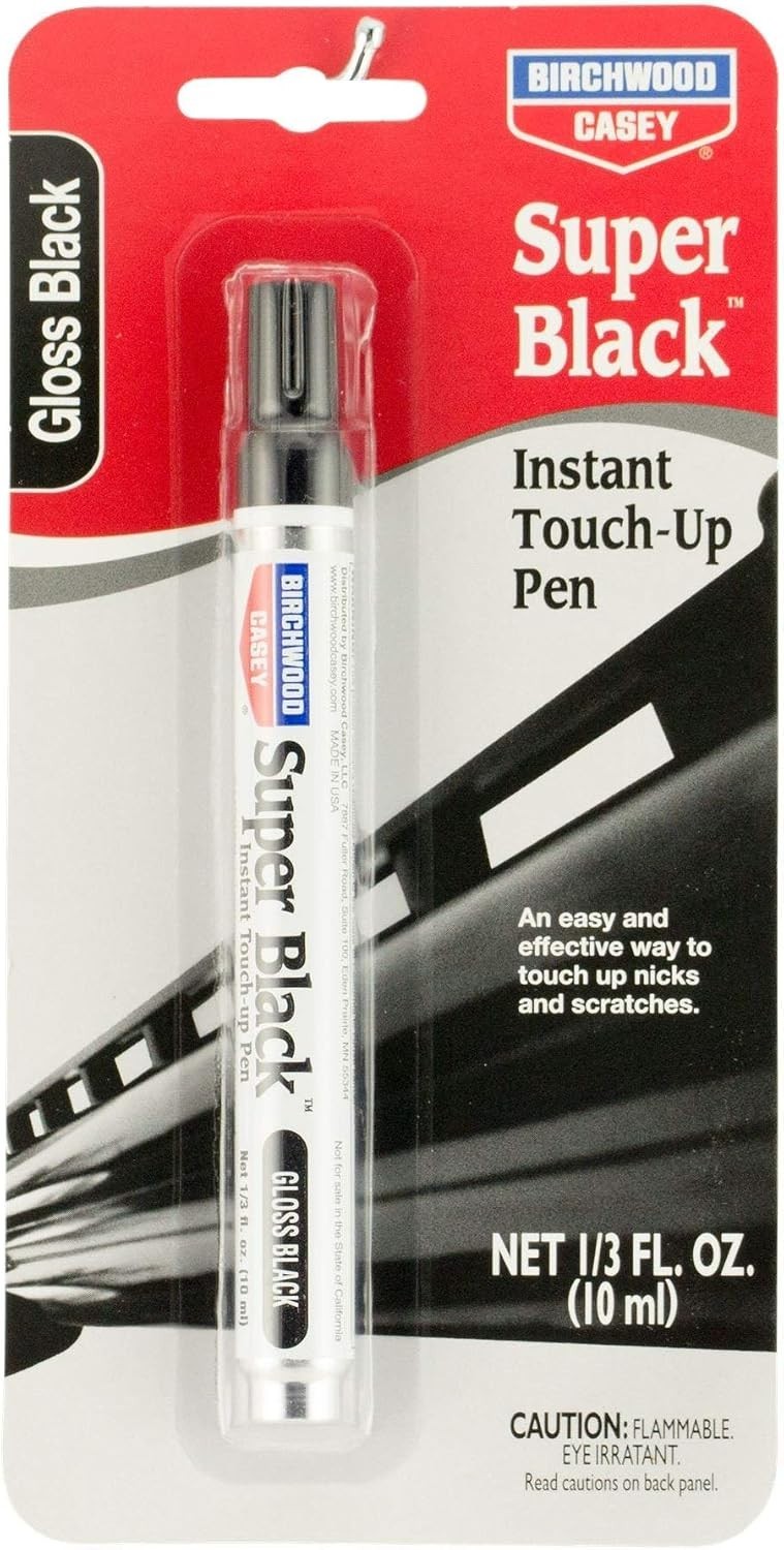 Versatile Fast-Drying Touch-Up Pen in Flat Black – Perfect for Metal and Plastic