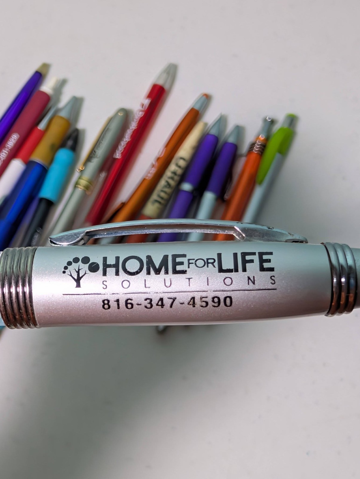 Advertising Pens Lot of 31 Pens All Random Vintage
