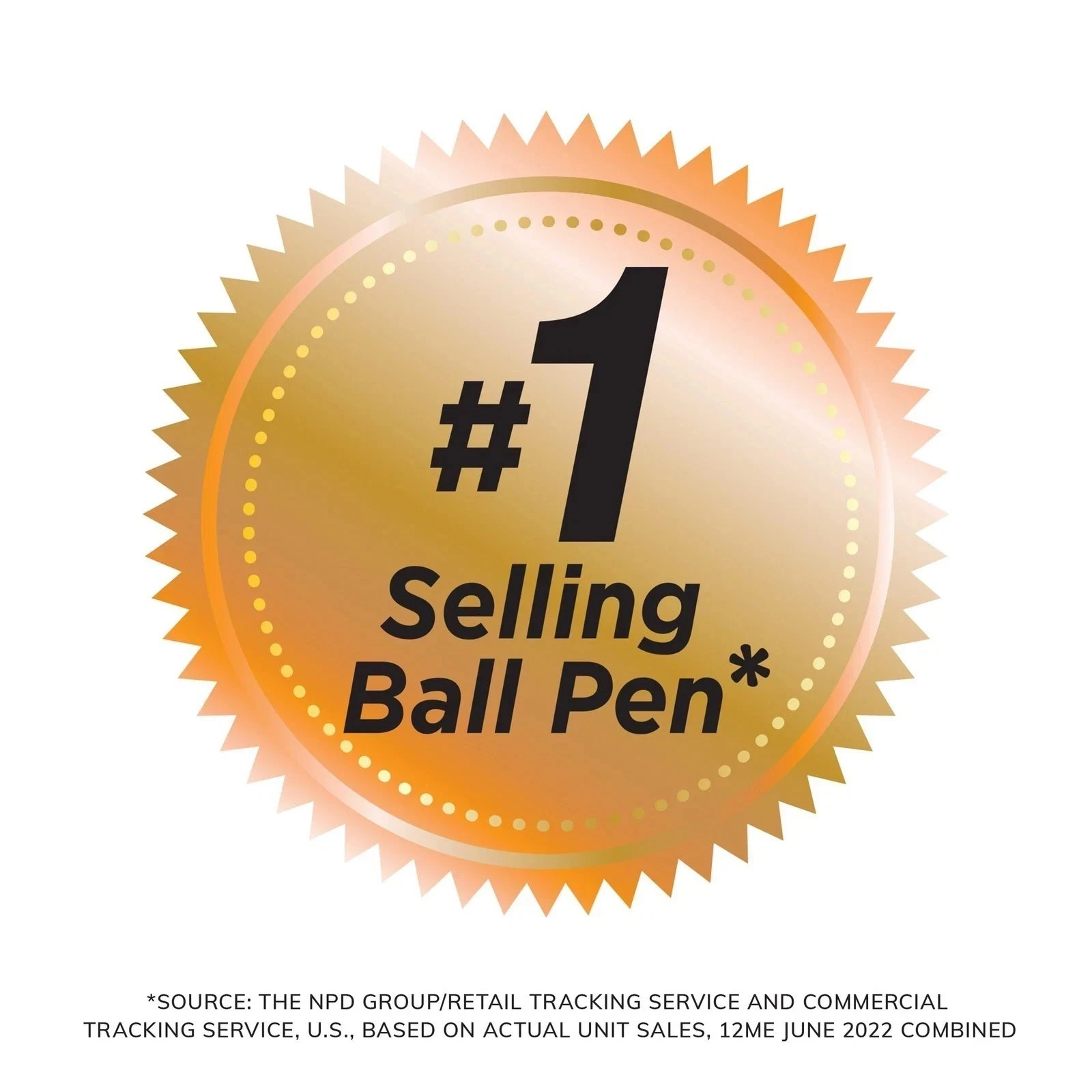 Pack of 12 Ballpoint Pen – Black Ink Ball Point Pens for Office Writing School