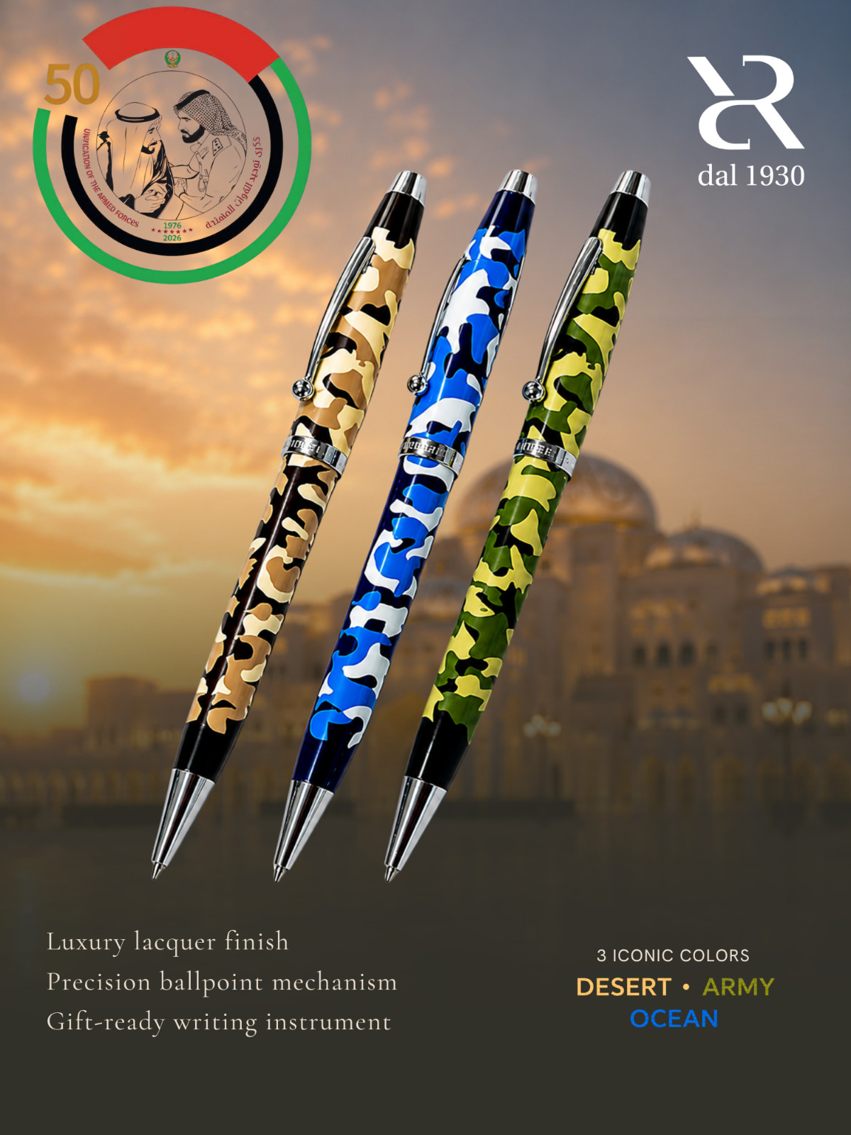 Rapide HERO Twister 3-pc Pen Set Rare Limited Edition 1930 Metal Chrome Numbered