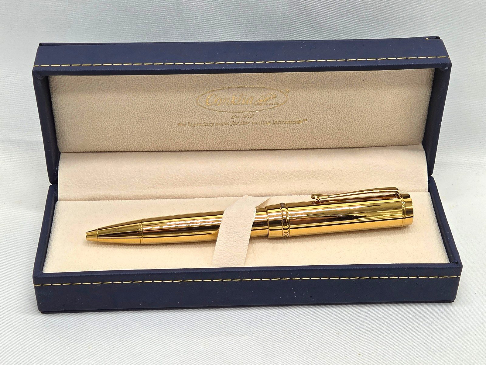 Conklin Duragraph Metal Ballpoint Pen – PVD Gold Finish