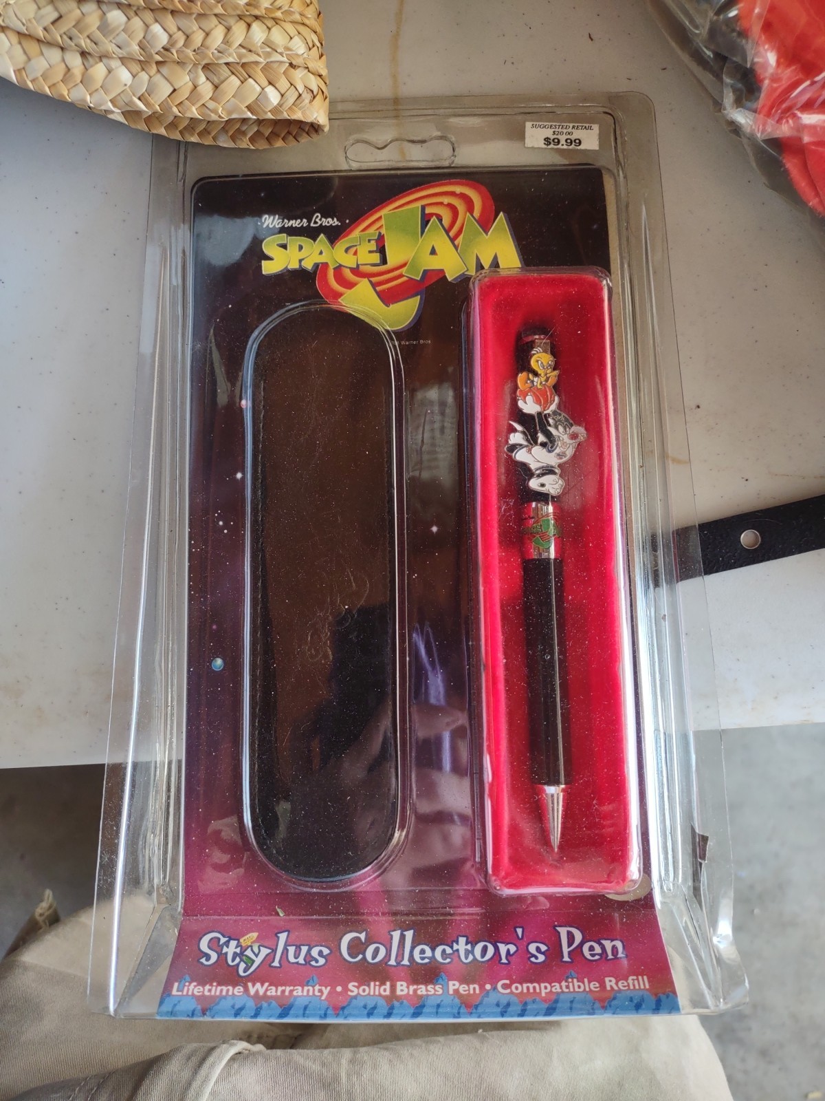 Warner Bros. Solid Brass Collector’s Pen Space Jam Stylus