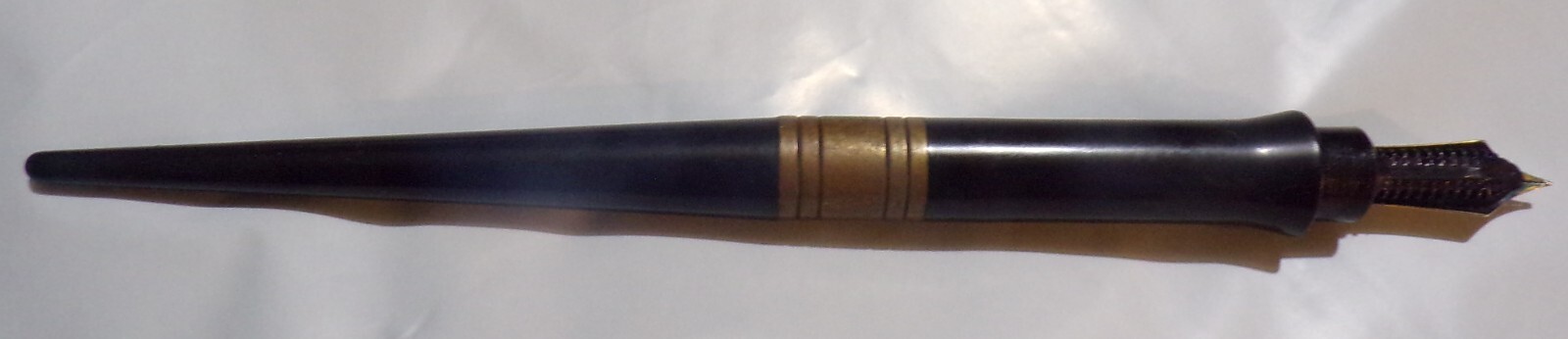 Vintage Dip Pen USA Great Condition Unique Very Rare Design Black