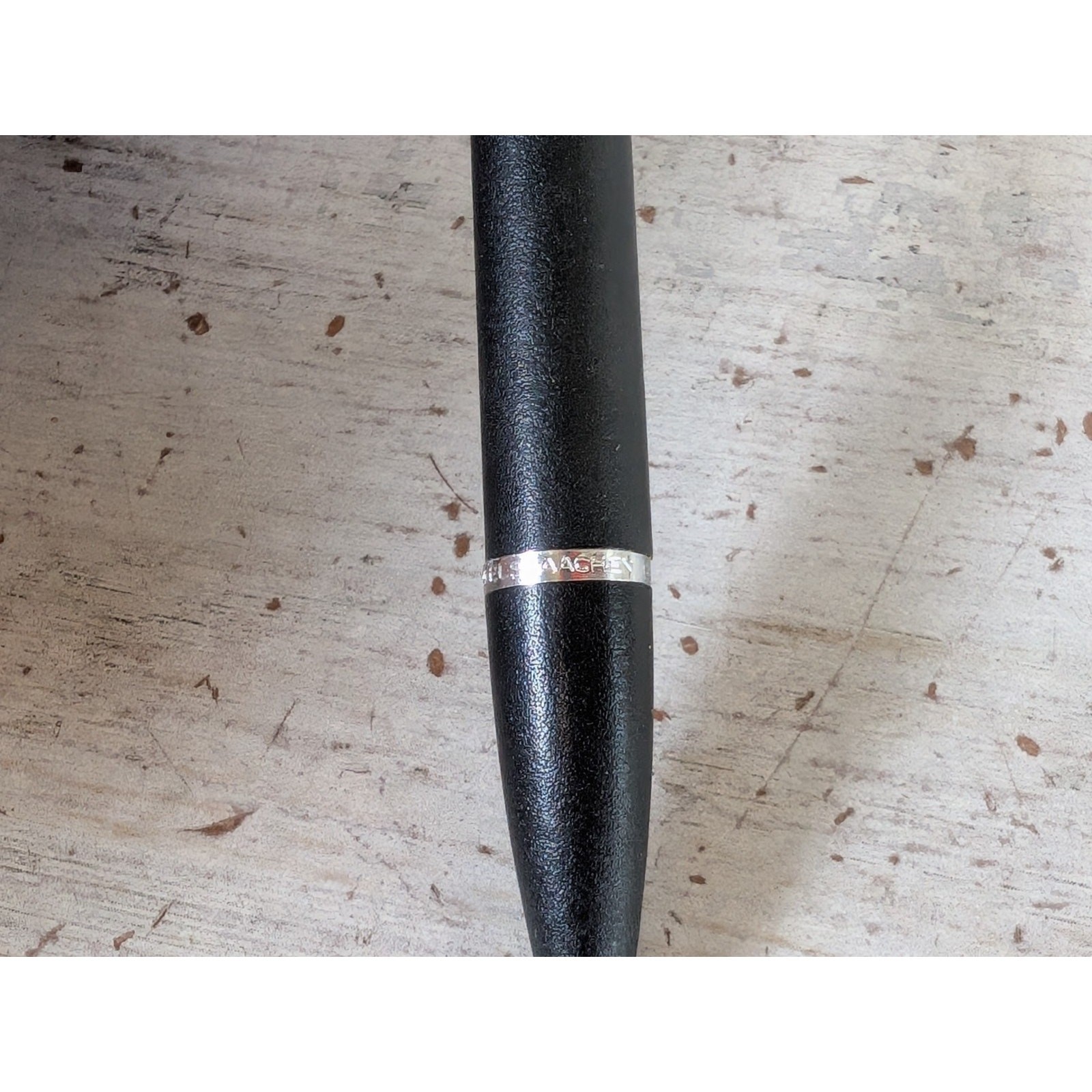 Vtg Henkels Aachen Germany Pen Modern Pen Black Ball Bearing Design PARTS/REPAIR