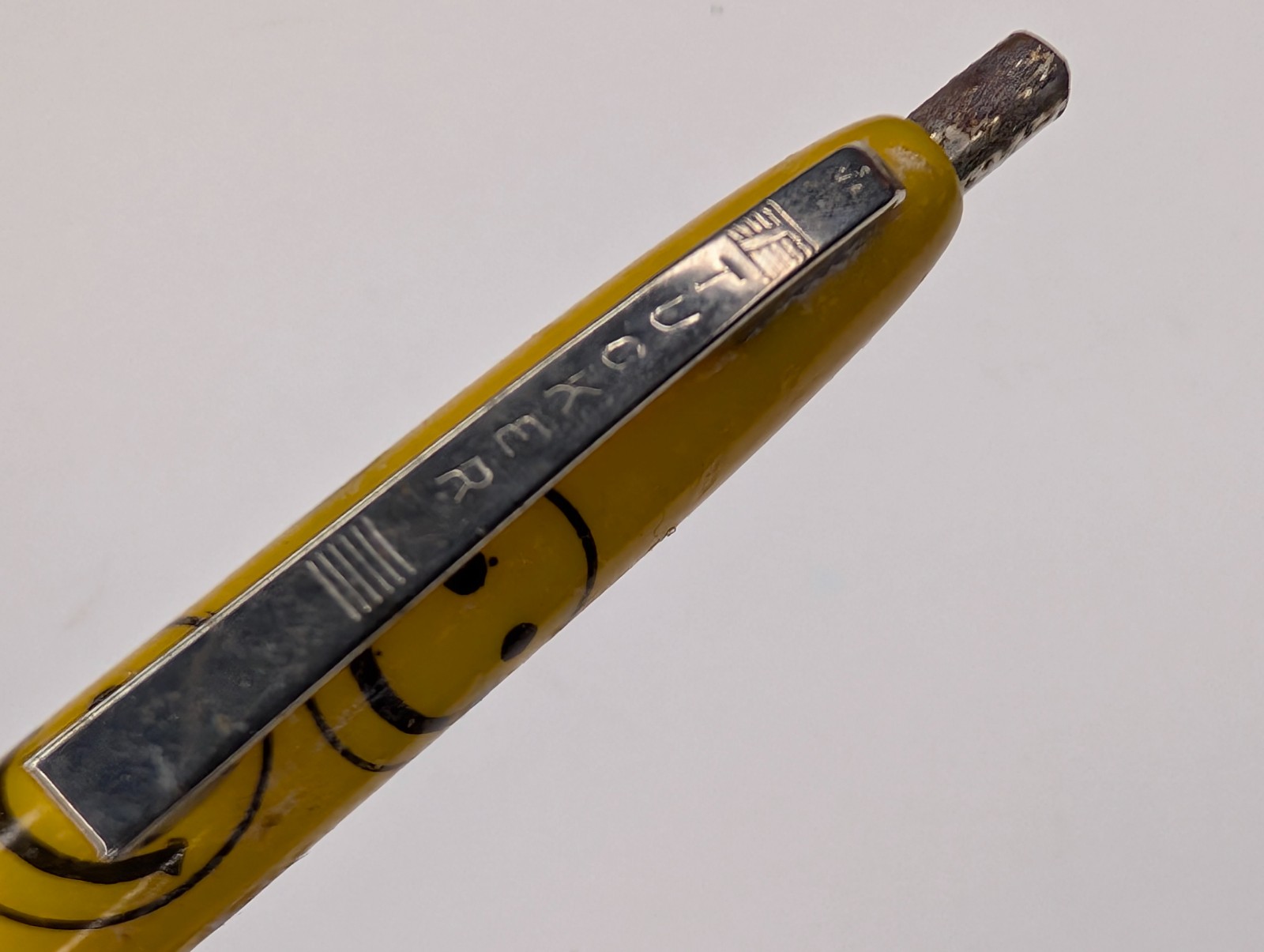 c1970s Yellow Smiley Face Have A Nice Day Ballpoint Pen Novelty Tucker Retro 70s