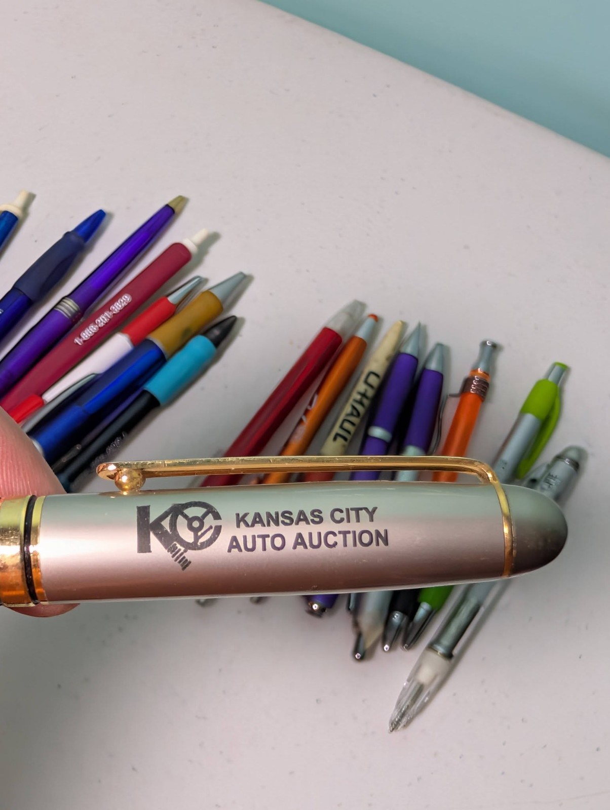 Advertising Pens Lot of 31 Pens All Random Vintage