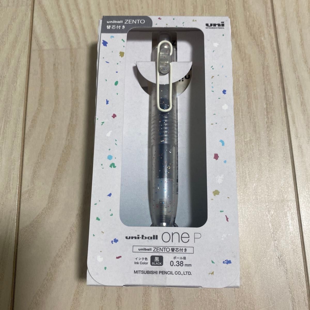 uni-ball one P Limited Ballpoint Pen ZENTO with refill New Japan clear FS NEW JP