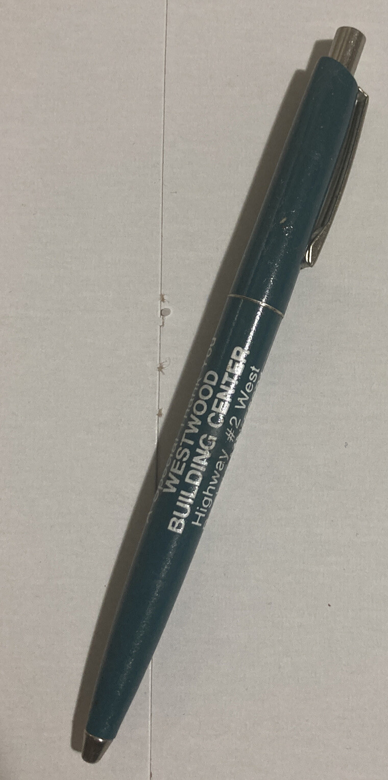 VTG BIC FORD LINCOLN MERCURY QUALITY PARTS WATSEKA IL Advertising Pen NO Ink