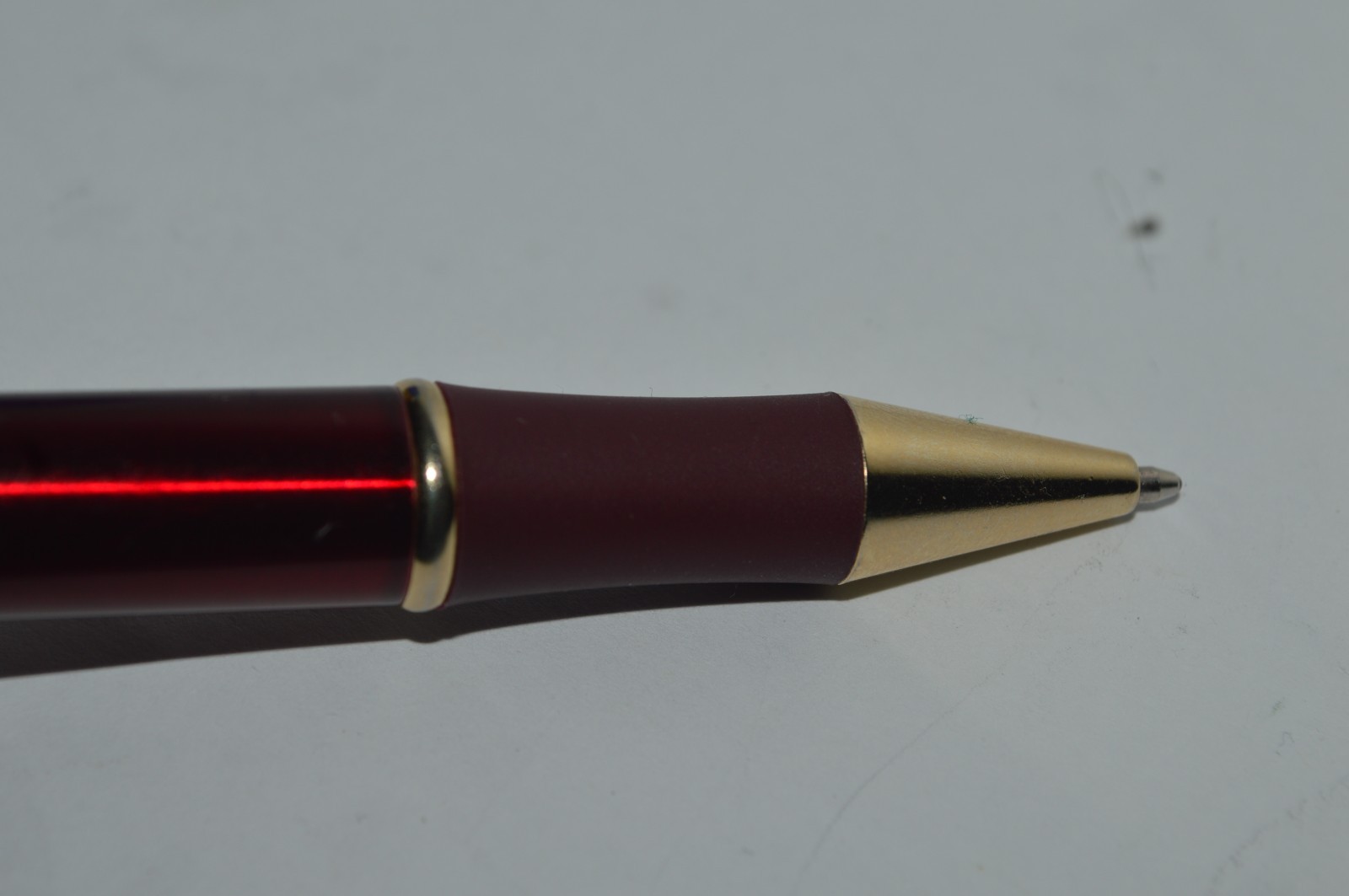Premium Ballpoint Pen Thick Ergonomic Grip Lacquer & Crome GT Circa 1990s