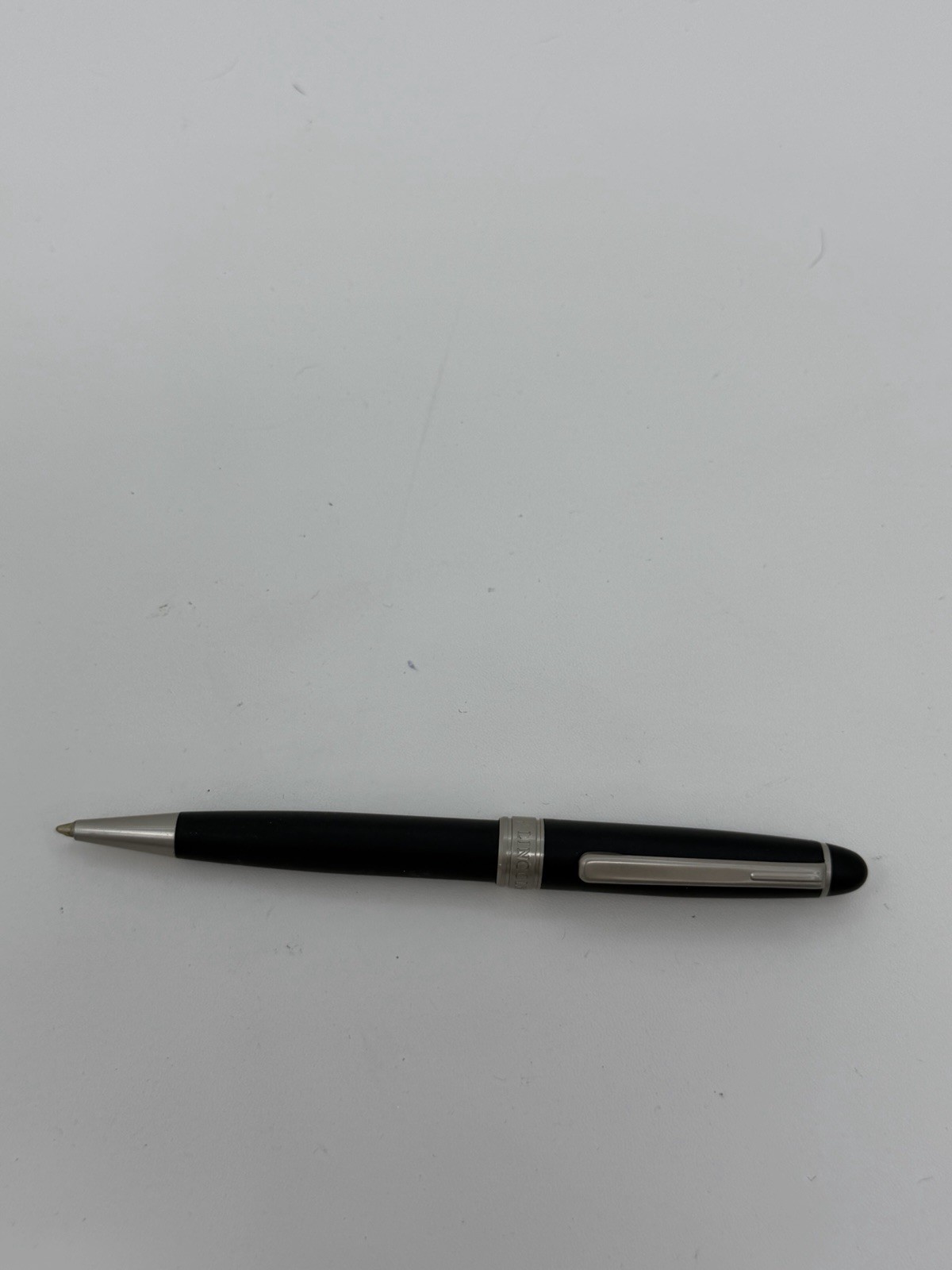 Lincoln Luxury Twist Ballpoint Pocket Ink Pen Car Auto Dealership Matte Black