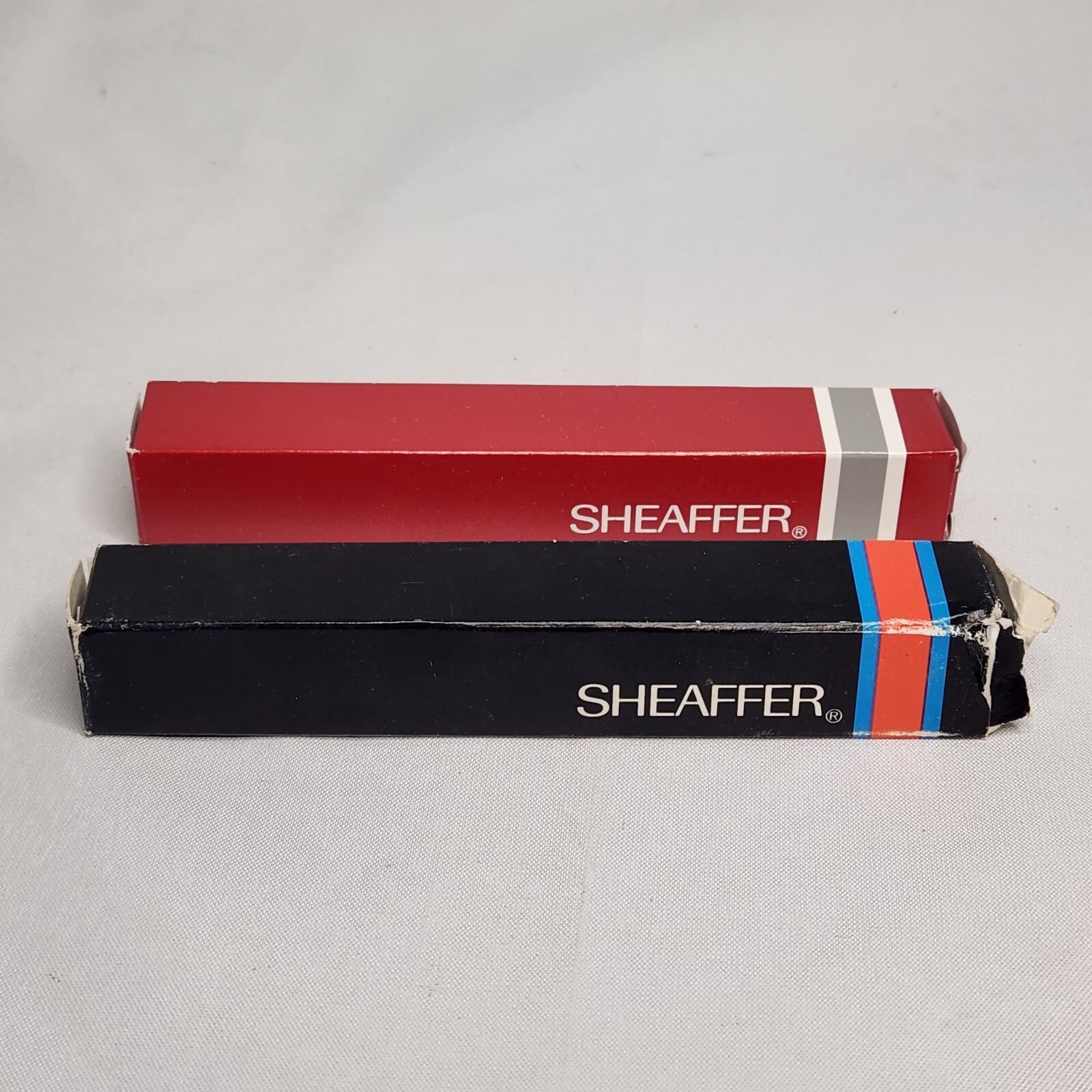 Shaeffer Corporate Ball Point Pens CHEVRON Gas Logo Lot of 2 Metal & Plastic