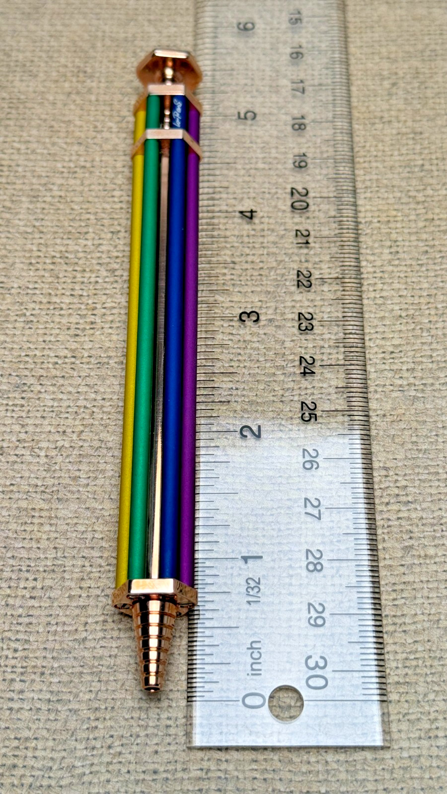 Parafernalia Lo Pas Ballpoint Pen – Rainbow ALP1006 – New Old Stock