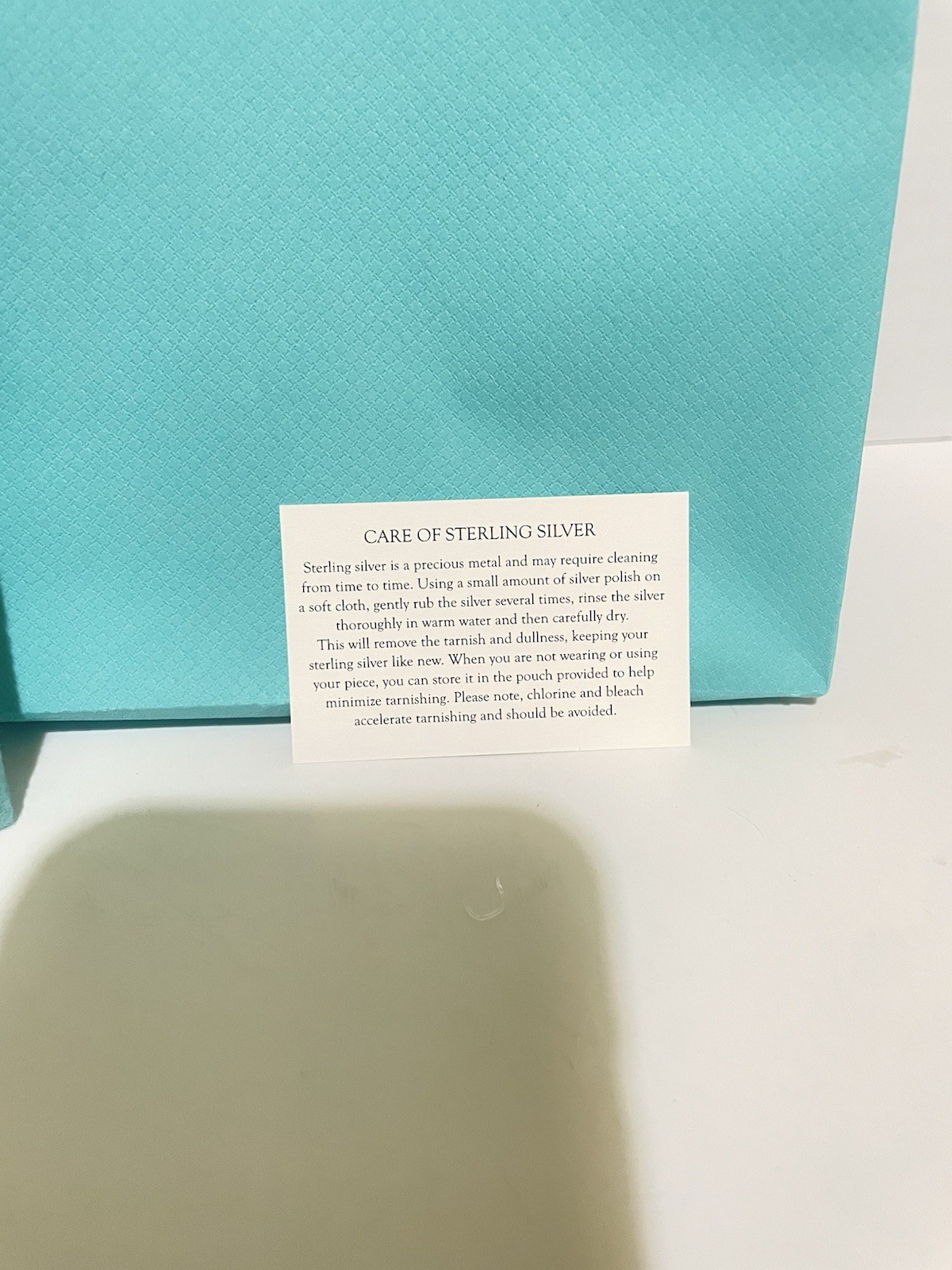 Tiffany & Co. Sterling Silver925 Pen W/ T Clip, Soft Case, Box & Gift Bag