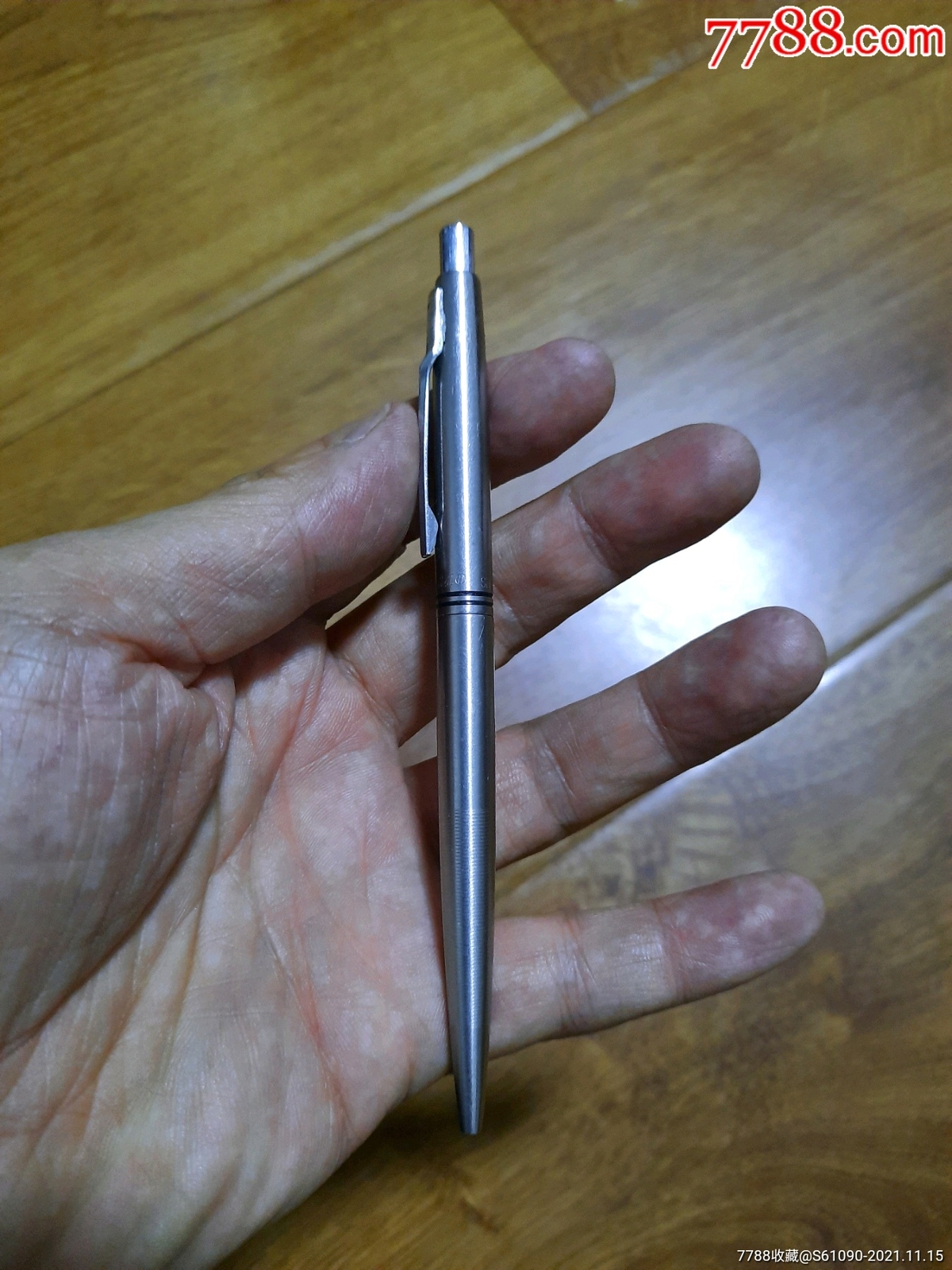 Mini Pocket- Size Ballpoint Pen Metal Rotating Small Portable Oil Black Cute Pen