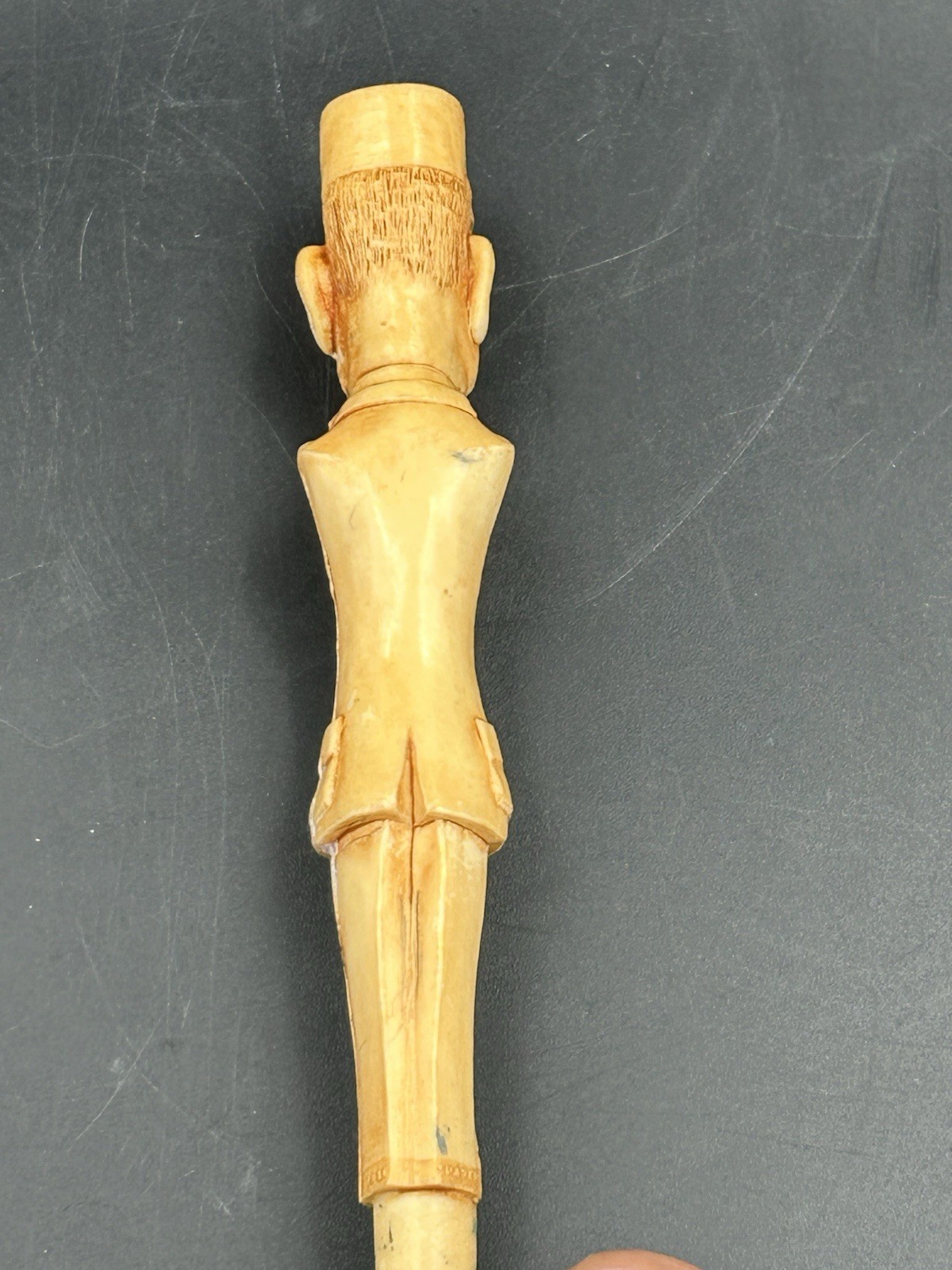 Charles de Gaulle Vintage Celluloid Carved Die Cut Pen