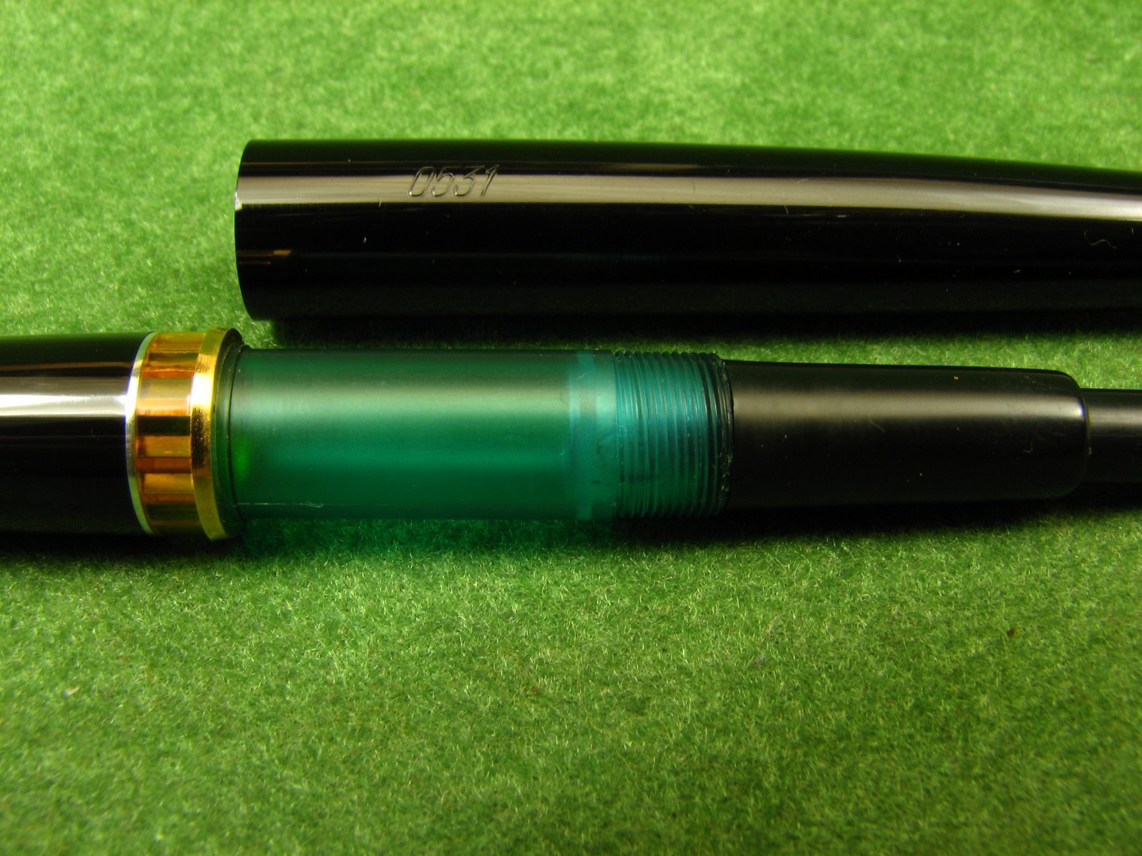 Vintage SOYUZ Fountain Pen 14K Gold Nib USSR 1970s NOS