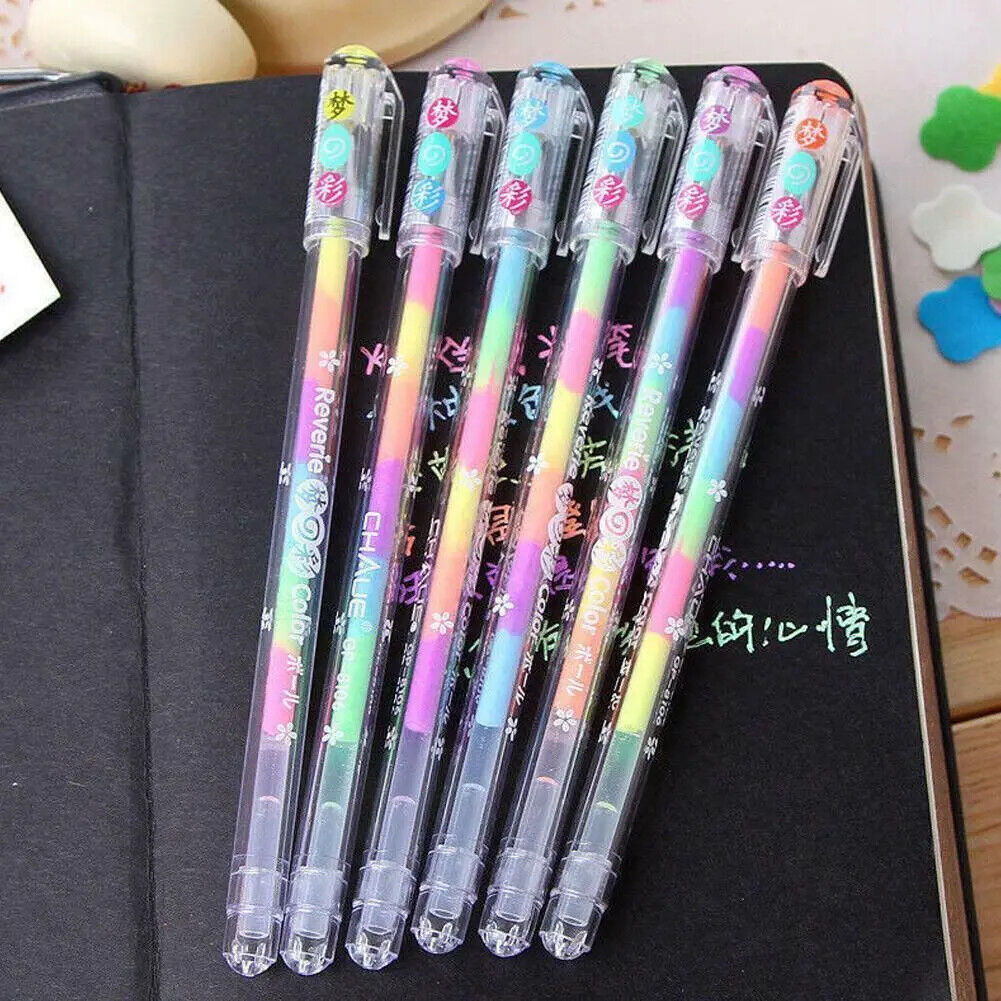 Creative Highlighters Gel Pen School Office Supplies Cute Gift NEW4