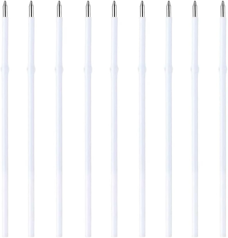 20 pcs 1mm Black Color Replaceable Ballpoint Pen Refill School Office Supplies(4
