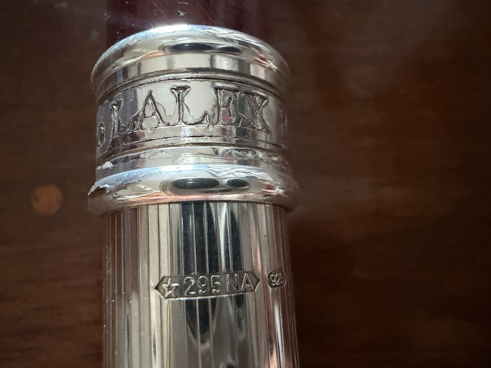 LALEX PEN CO. Solid Silver 925 Fountain Pen With Box Guarantee Vintage ’80