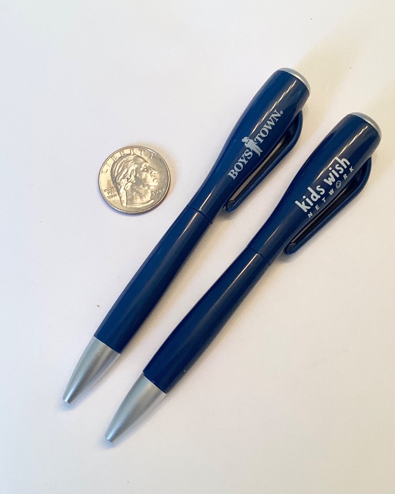 Boys Town and Kids Wish FLASHLITE PENS … 2 pcs.