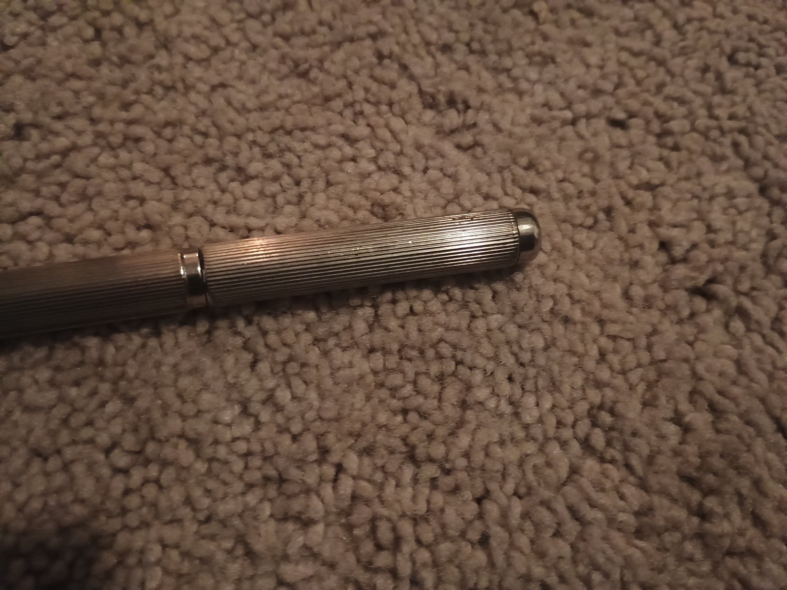 Vintage Antique Sterling Silver Ballpoint Pen Pre-owned Good Condition Parts