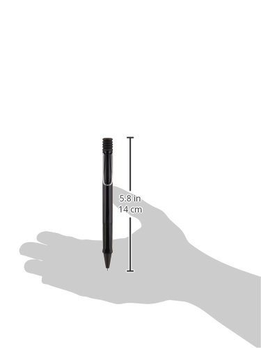 Lamy Chrome Clip Black Writing Instrument ABS Plastic Office Pen Pack of 1
