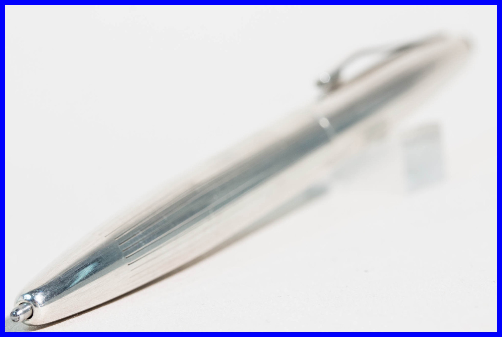 60’s Space Design Elegant FEND 900 Silver Ballpoint Pen for HEIN LEHMANN AG
