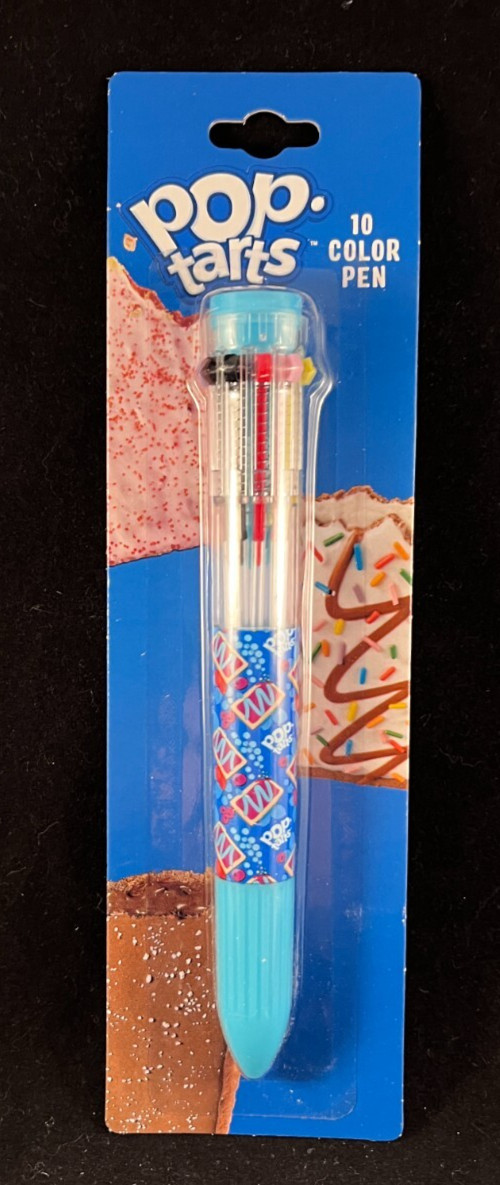 Pop-Tarts – Rainbow Ink Pen – 10 Colors – Blue