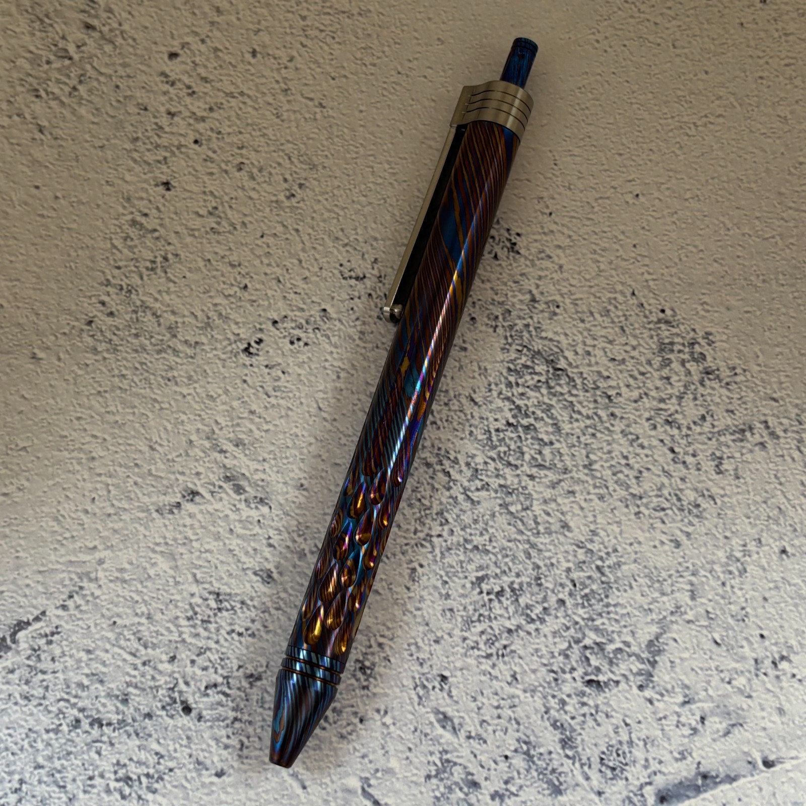 Titanium Ballpoint Pen EDC Pocket Pen Office Business Writing Signature Gift