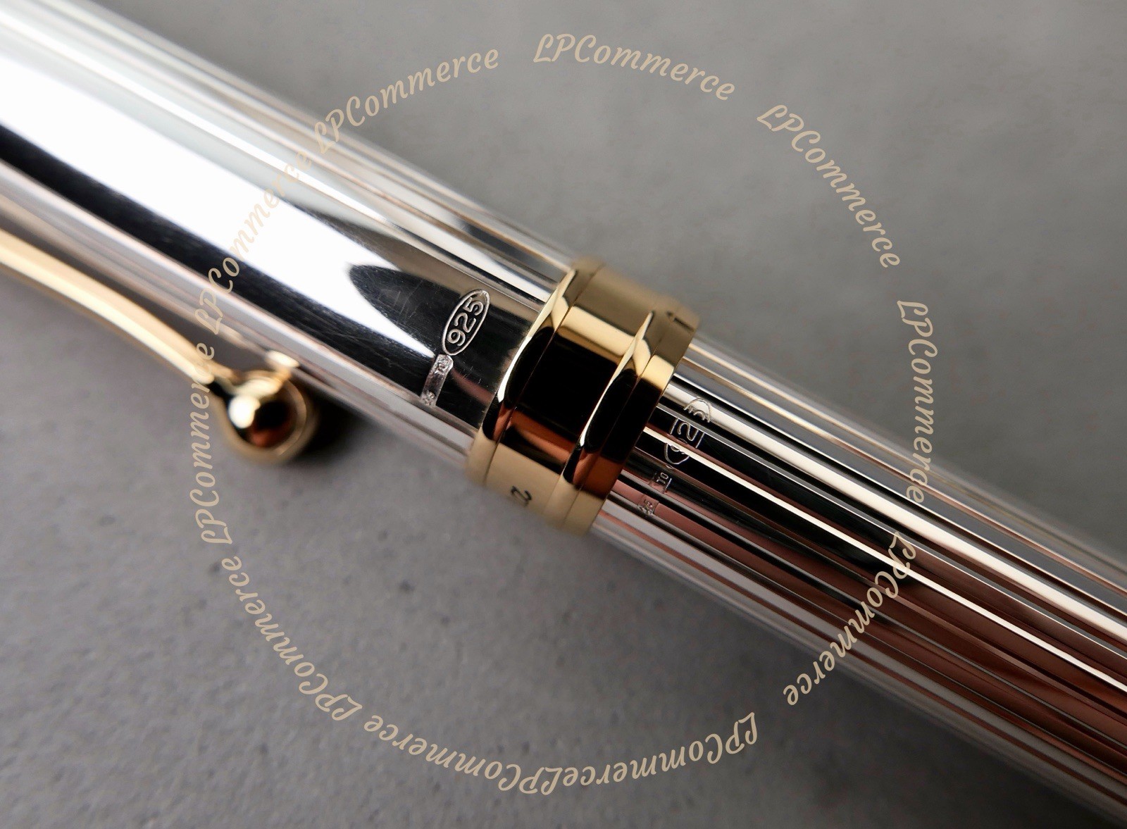 Aurora 88 Solid Silver 925% NOS Ballpoint Silver Solid Jewelry Ballpoint Pen