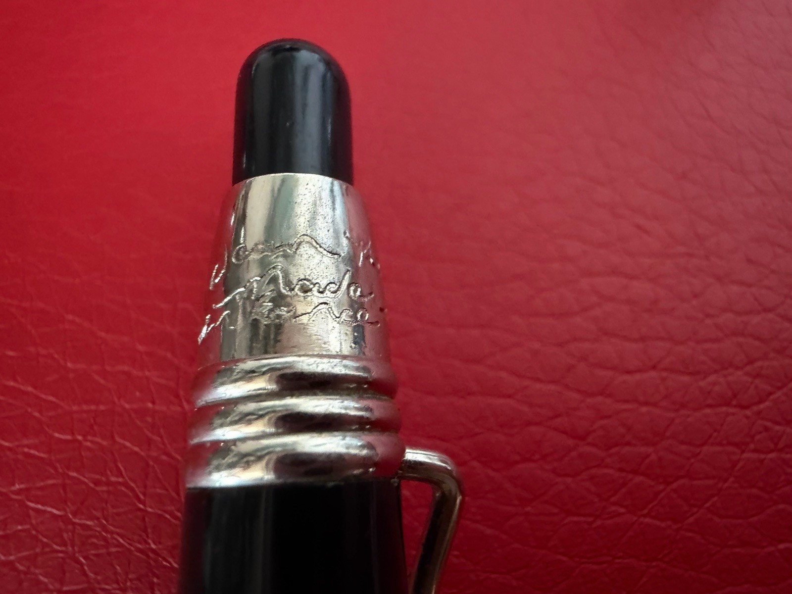 Jean Pierre Lepine Vintage France 1996 Indigo Black Lacquer Sfera Pen