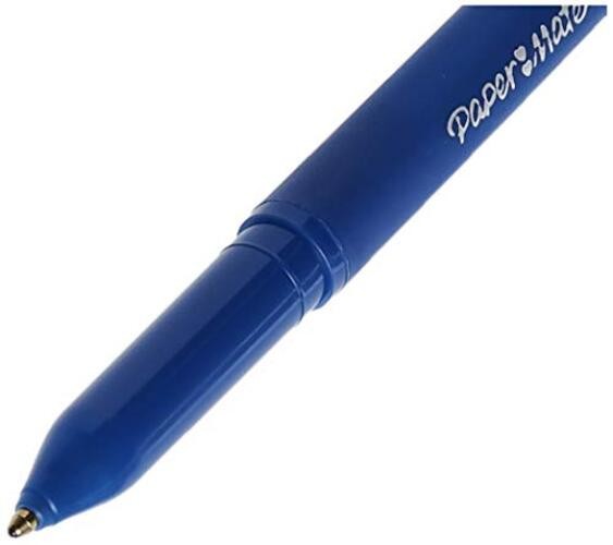 Paper Mate Write Bros Ballpoint Pens 10 Count (Pack of 1) Blue Medium Point