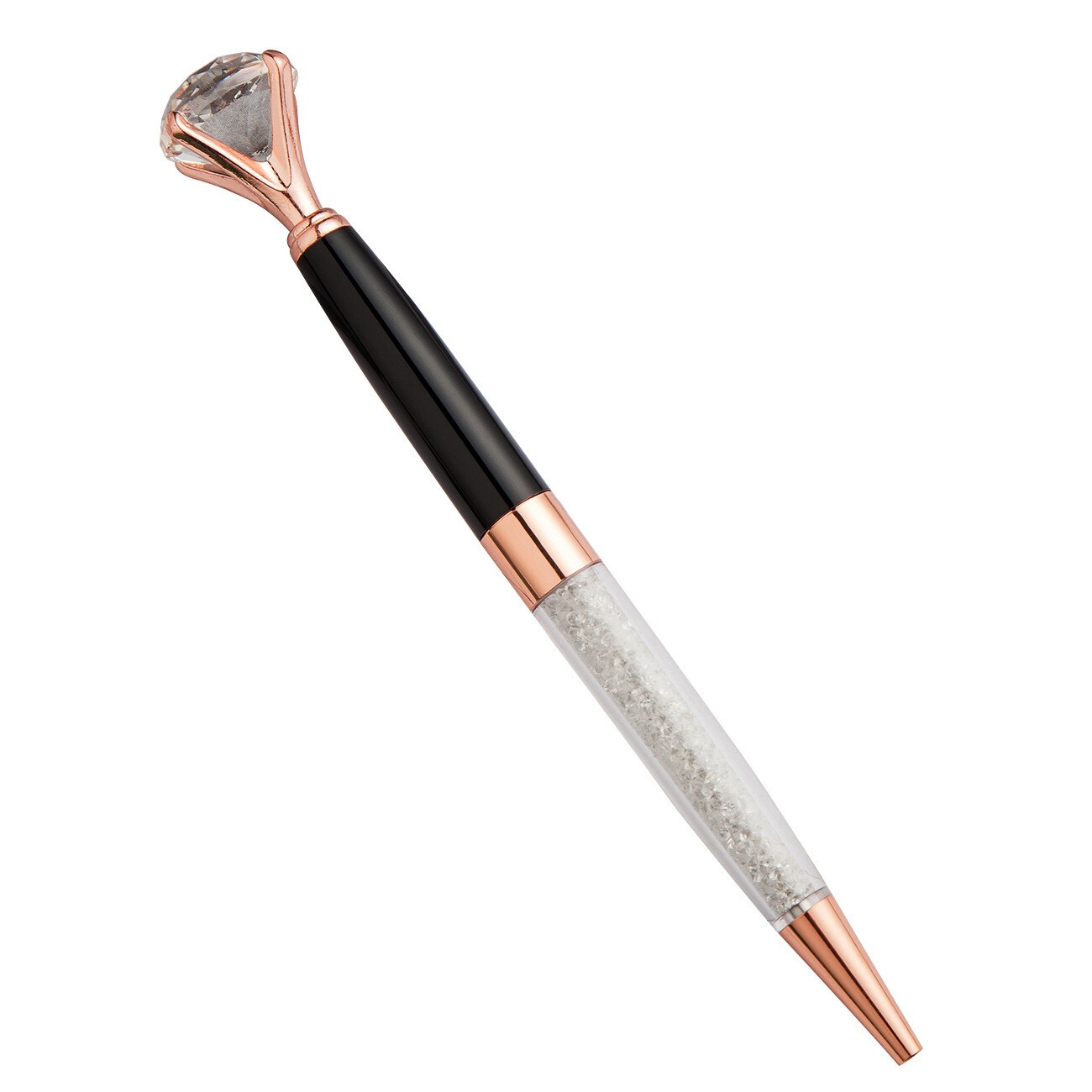 Luxury Metal Crystal Pen Big Diamond Ballpoint Pen Stationery School Pen Office