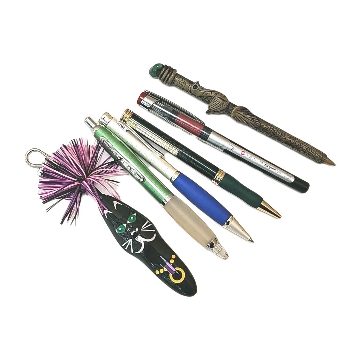 Lot Of 6 Random & Unique Pens For Parts