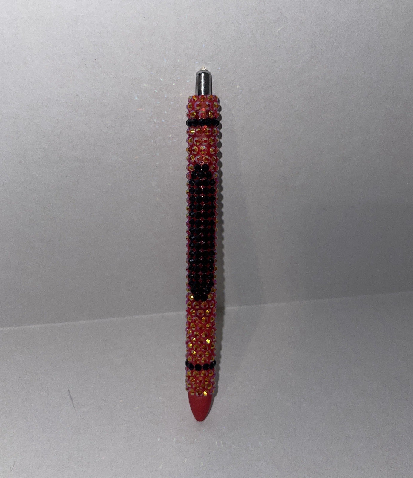 Bedazzled Crayon Pen