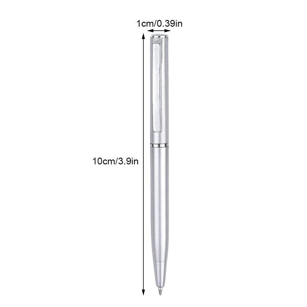 1xStudents Ballpoint Pen Short Spin Office School Teenager ball Roller Ink Black