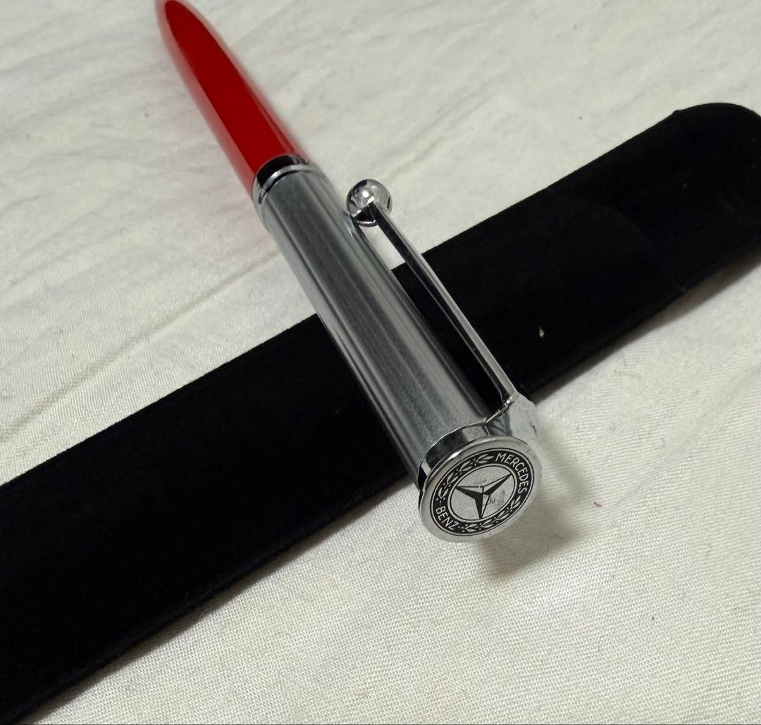Mercedes Benz Collection Mirror Bordeaux Ballpoint Pen Red #33cc7d
