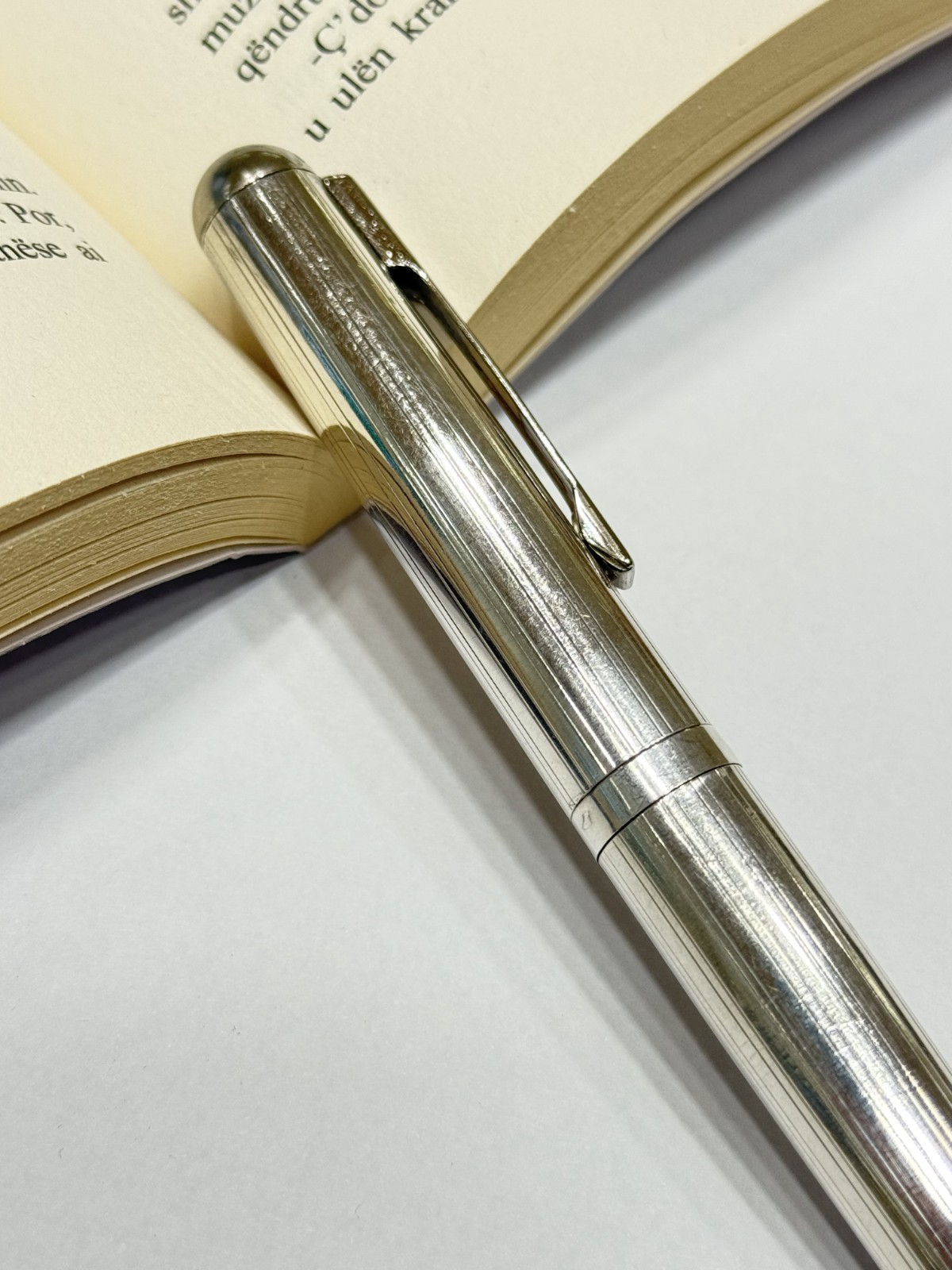 Fountain Pen Sterling Silver 925 Iridium Point!