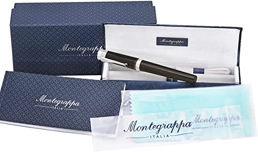 Montegrappa Desiderio Chocolate Brown Ballpoint Pen (ISDETBAW)
