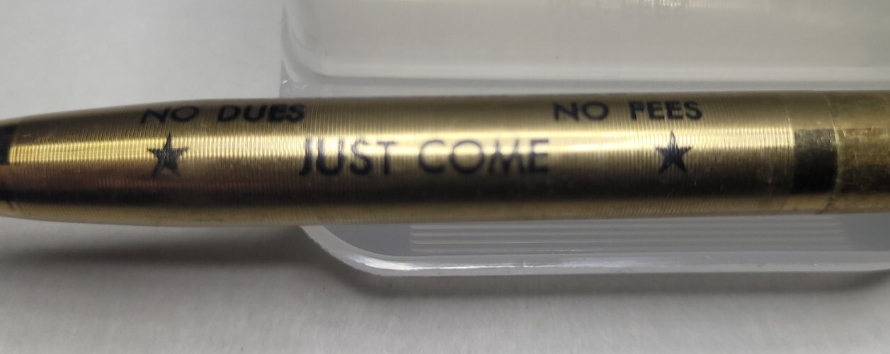Vintage Click Pen Join Our Intercourse Club No Dues No Fees Just Come A136
