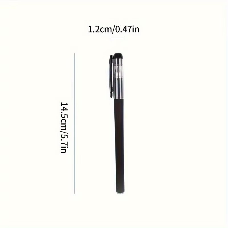 20PCS Ball Point Pens BLACK Gel Ink Pen Smooth Writing – 0.5mm Nib – Best Price⚡