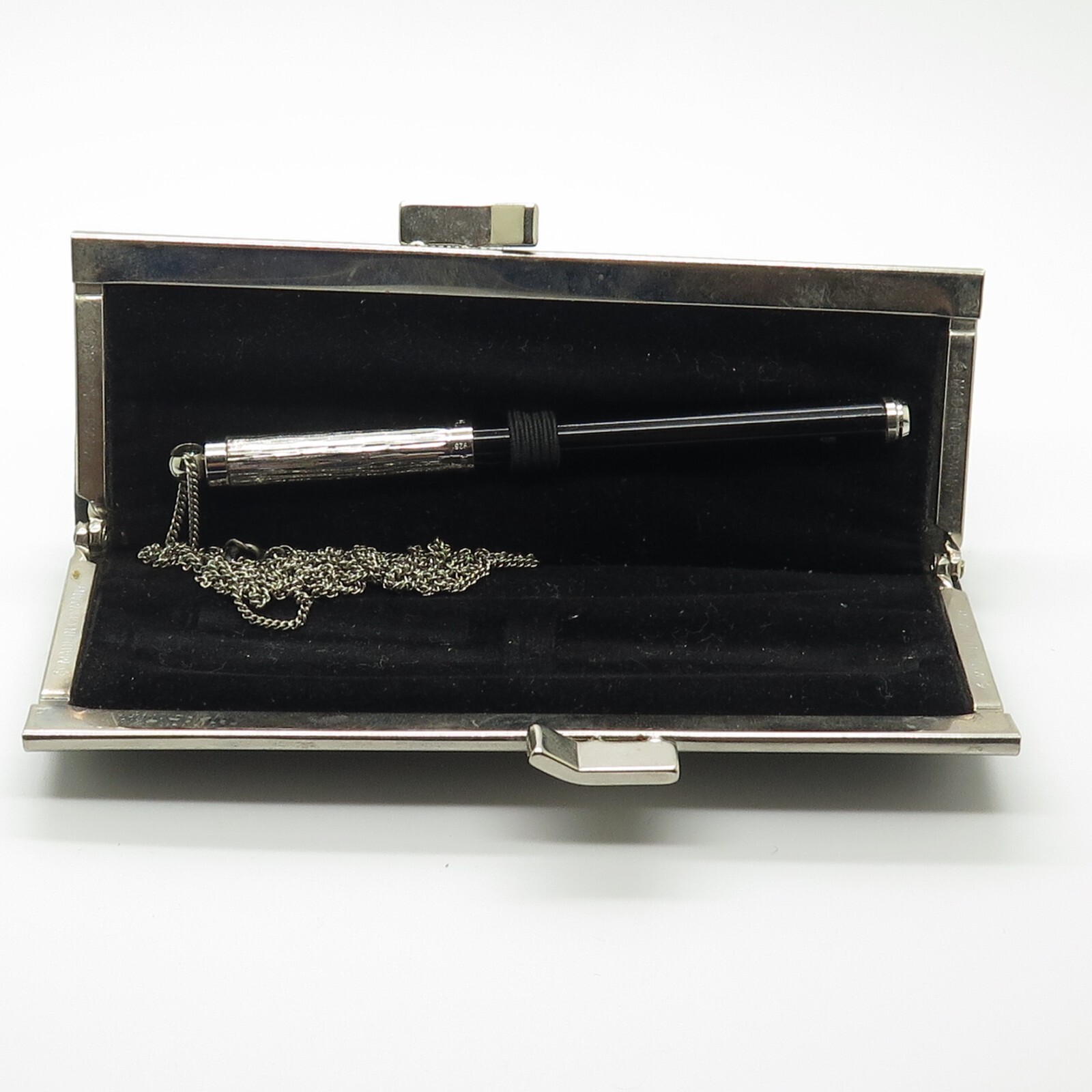 Vintage Waldmann Germany 925 Sterling Silver Pen with Case