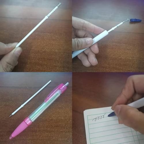 20 pcs 1mm Black Color Replaceable Ballpoint Pen Refill School Office Supplies(4