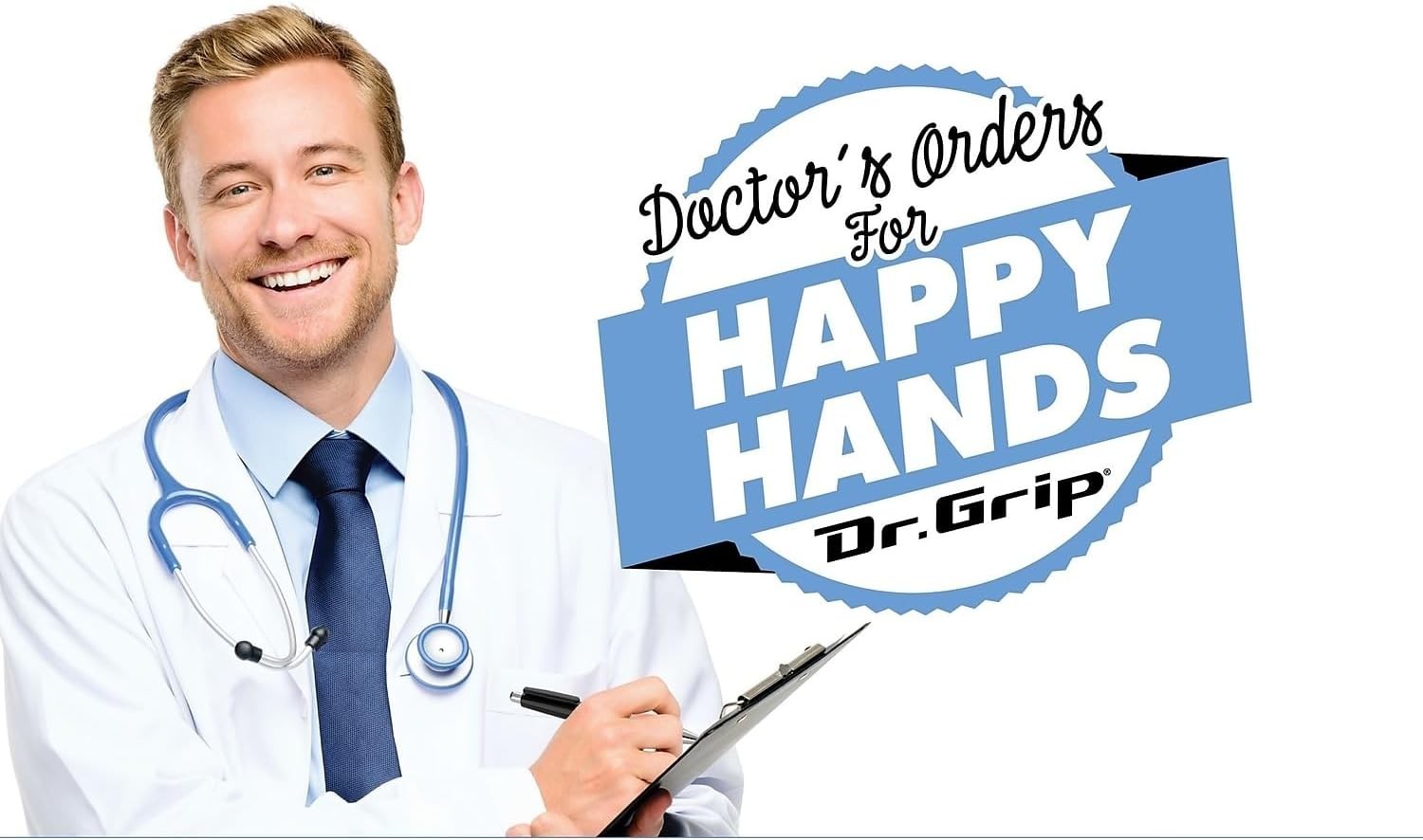Refill for Dr. Grip Pens – 2-Pack Medium Point Blue Ink for Smooth Writing