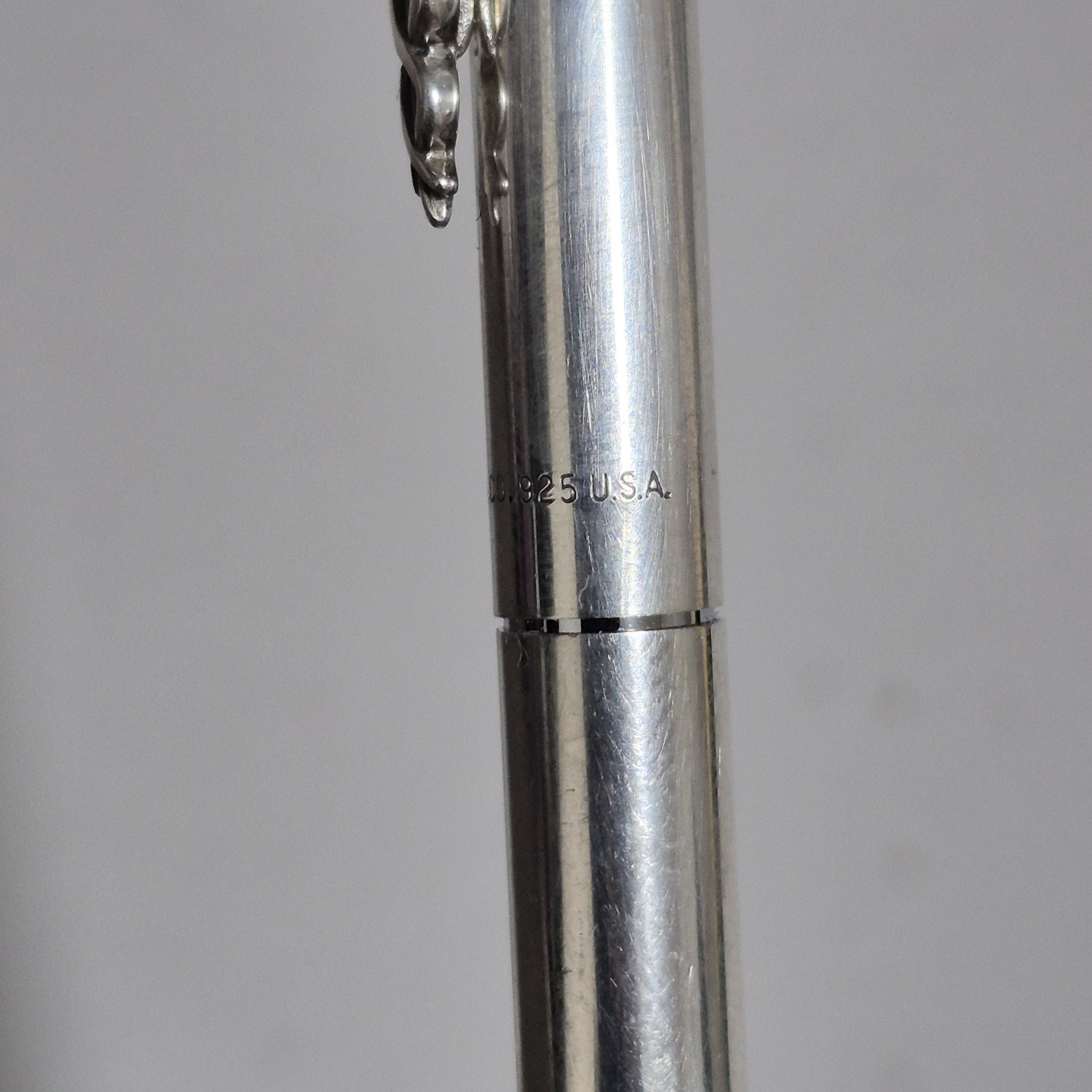 Vintage Tiffany & Co. 925 Sterling Silver Medical Caduceus Ballpoint Pen