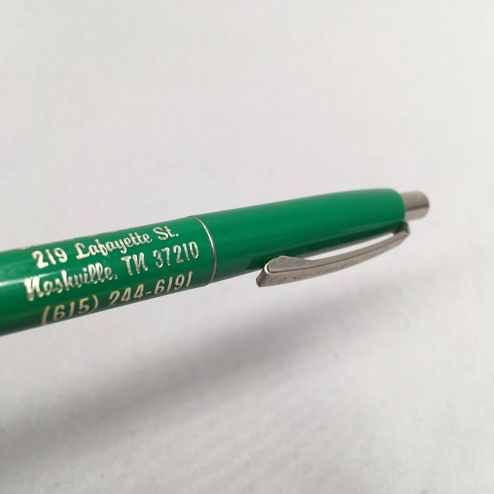Custom Truck Sales & Service 219 Lafayette St Nashville TN Advertising Pen Dried