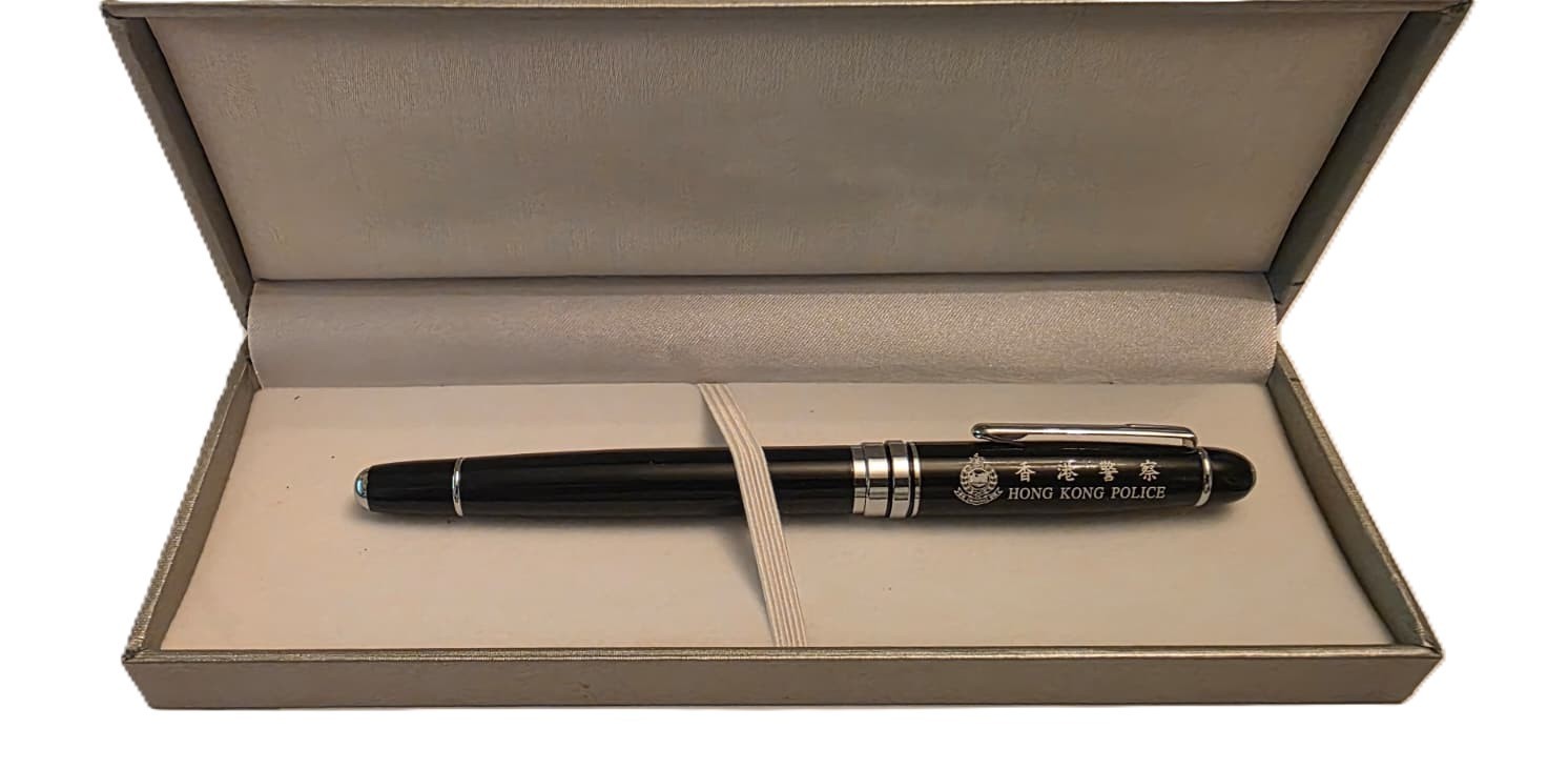Hong Kong Police Pen was given on 2016, NEW