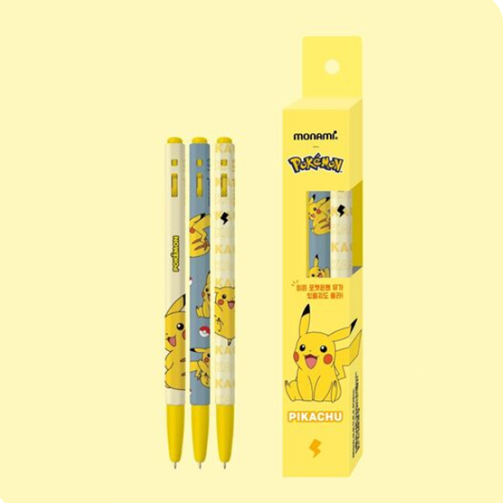 Monami 153 Pen Pokemon Edition Piplup Hidden Mu Random Probability 3pcs