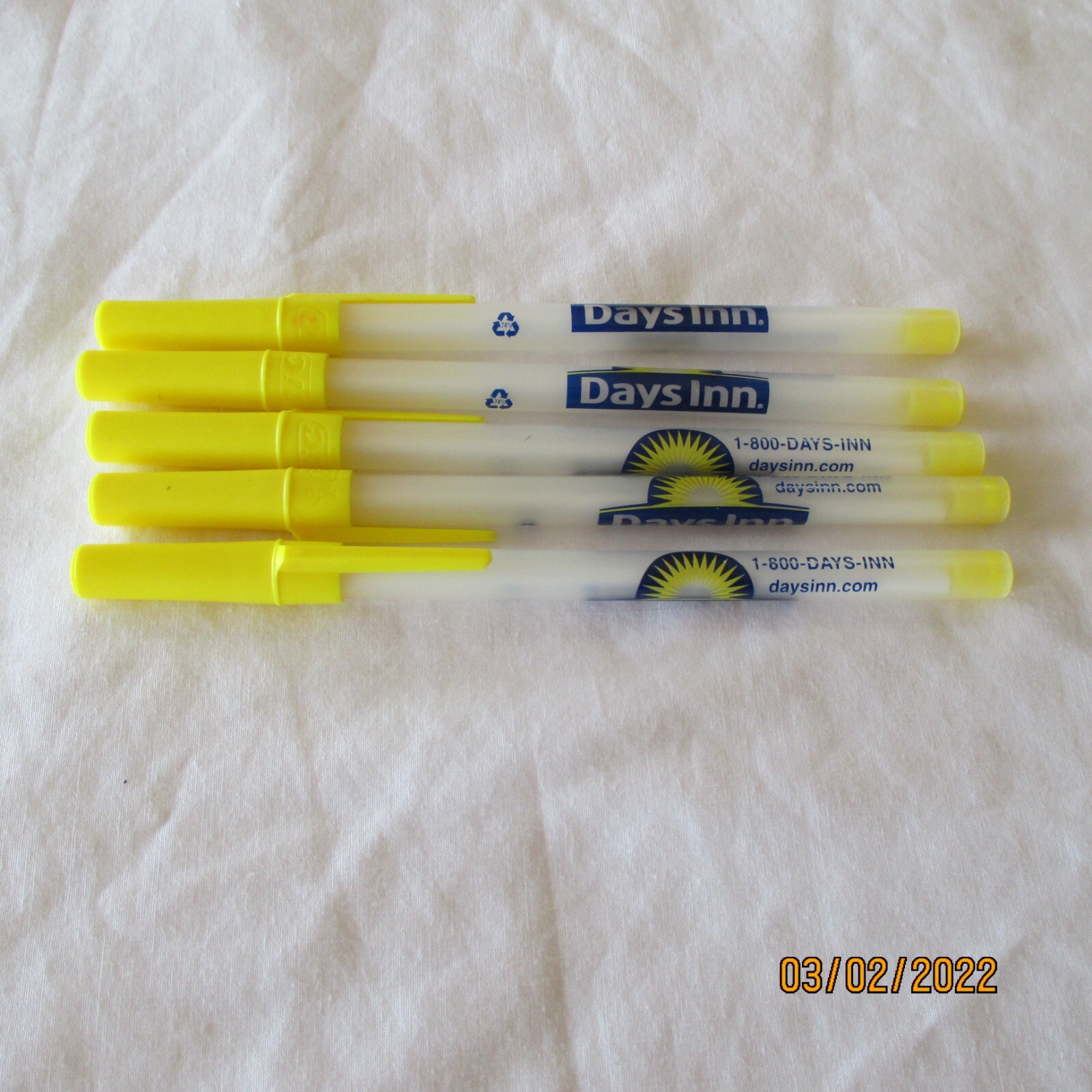 Mixed LOT OF 5 PENS Ball Point Pens Business Advertise Good QUALITY All WORKING