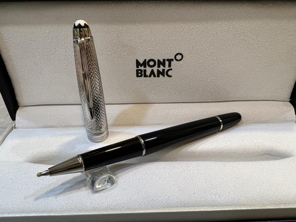 #RARE Montblanc Solitaire Special Limited Edition Ball point Pen With Box